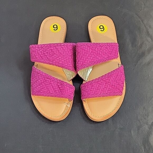 NEW CARLOS BY CARLOS SANTANA WOMEN'S HOLLY FABRIC SLIDE SANDAL - Picture 13 of 16